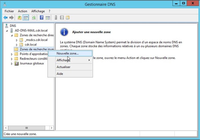 Gestionnaire DNS2