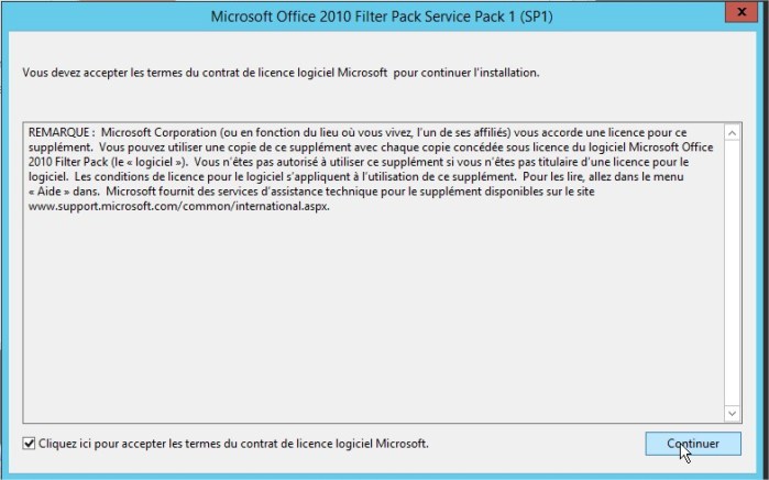 Microsoft Office 2010 Filter Pack Service Pack 1 (SP1)