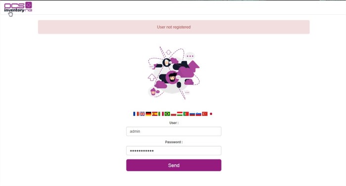 OCS Inventory - Mozilla Firefox4